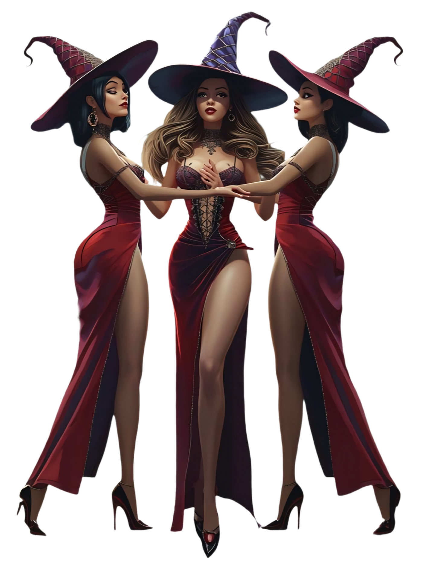 le sibille delle streghe create dal maestro francesco